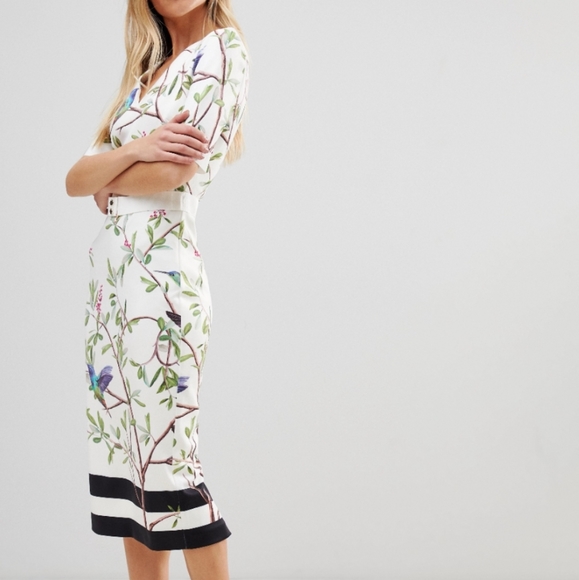 🍒NWOT🍒 TED BAKER EVERLY BODYCPN DRESS - Picture 5 of 8